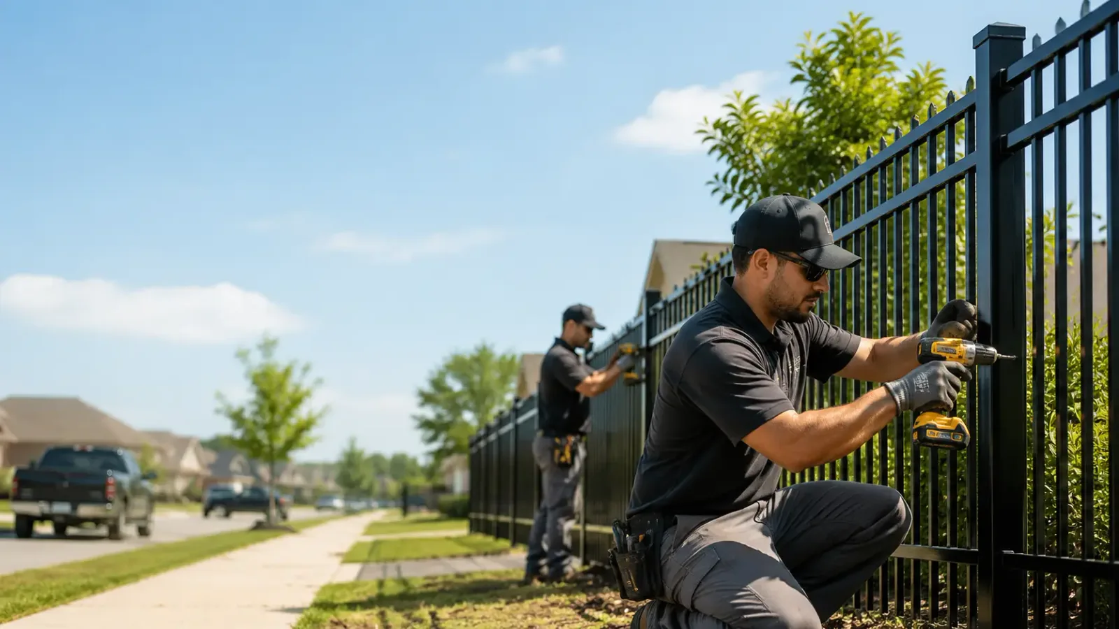 Metal Fence Installation in Asher, KY
